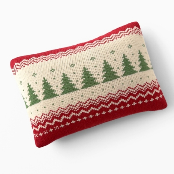 NWT Sundance Handmade Wool Holiday Christmas Sweater Lumbar Pillow Cover - Picture 1 of 2